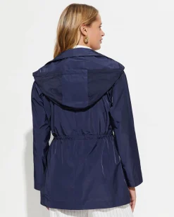 New Sportscraft Adalia Patch Pocket Anorak in Navy