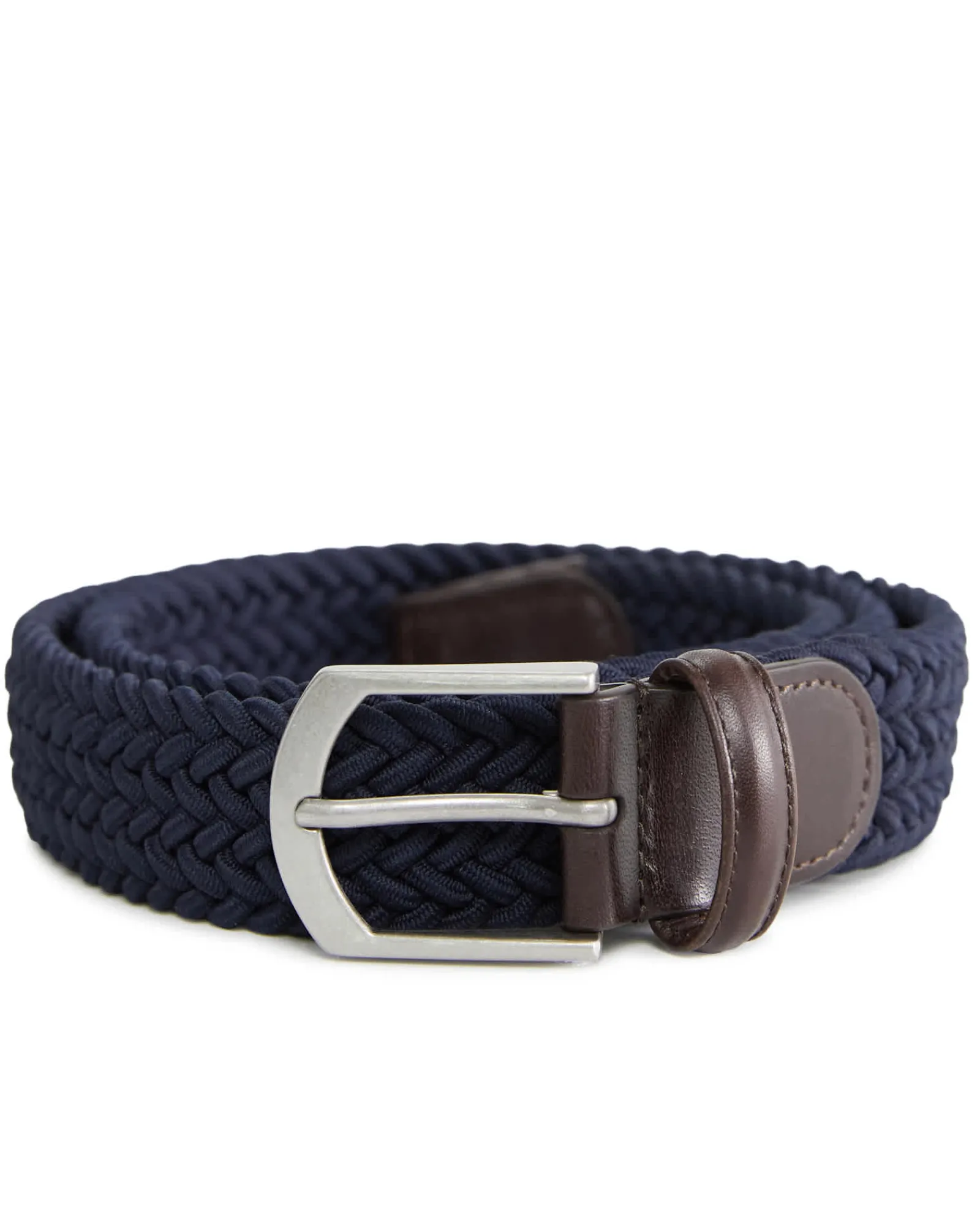 New Sportscraft Aireys Platted Belt in Navy