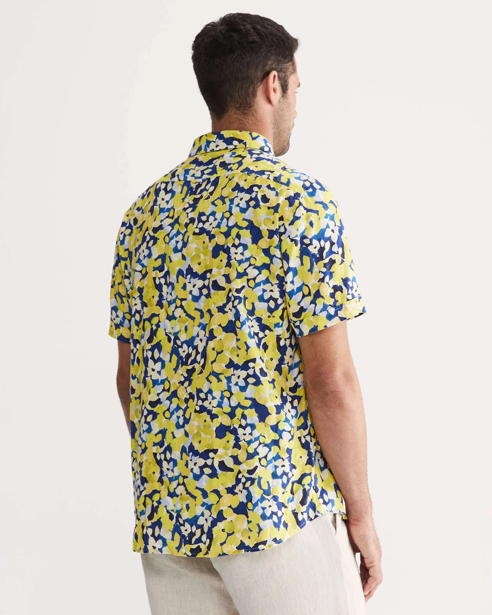 Online Sportscraft Alpha Tapered Shirt in Yellow