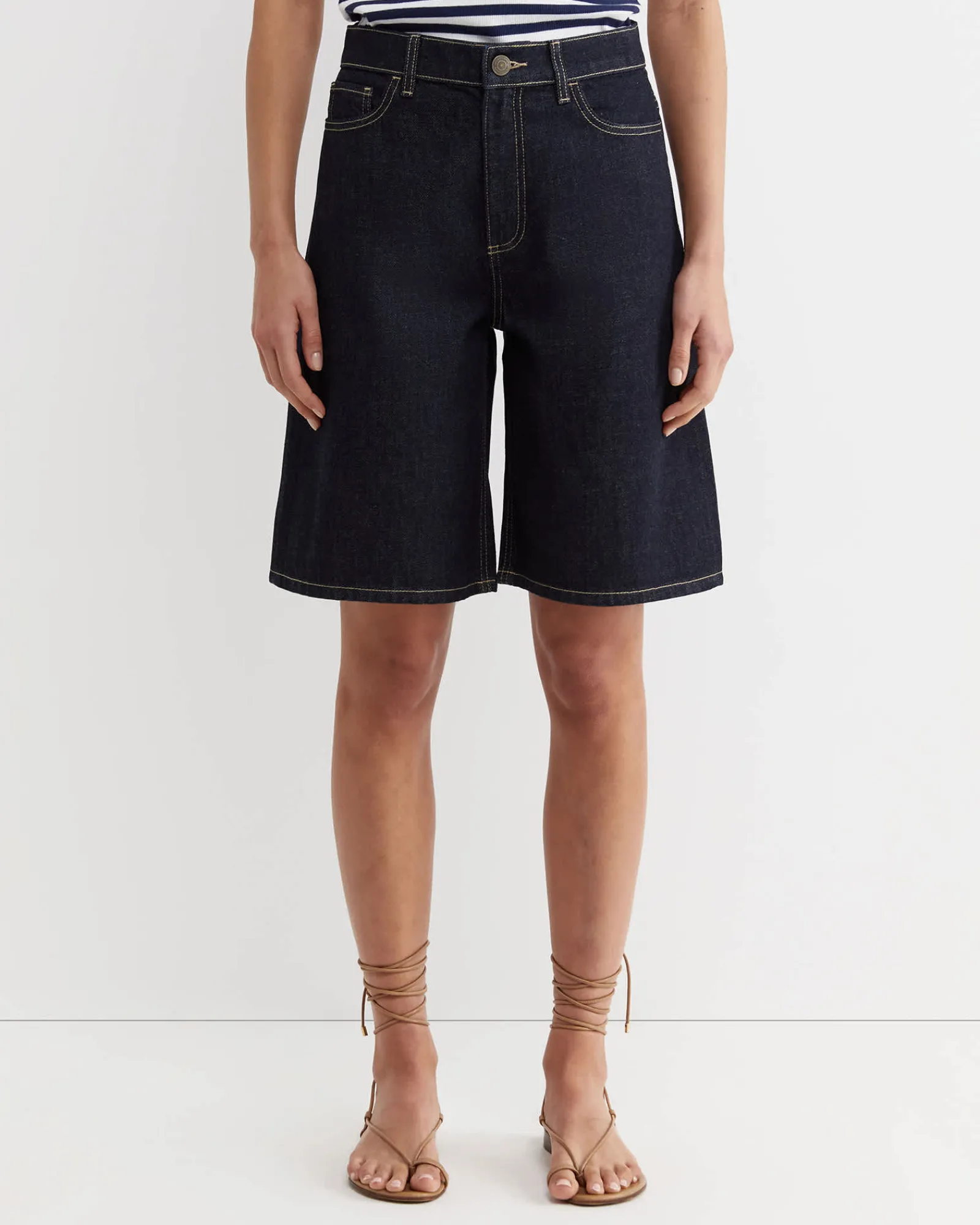 Fashion Sportscraft Alyse Denim Short in Indigo