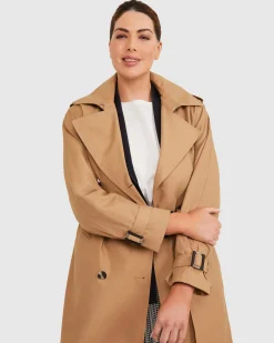 Hot Sportscraft Audrey Icon Trench in Sand