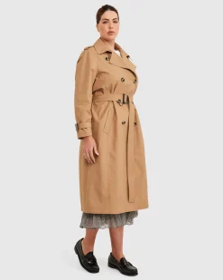Hot Sportscraft Audrey Icon Trench in Sand