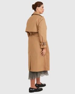 Hot Sportscraft Audrey Icon Trench in Sand