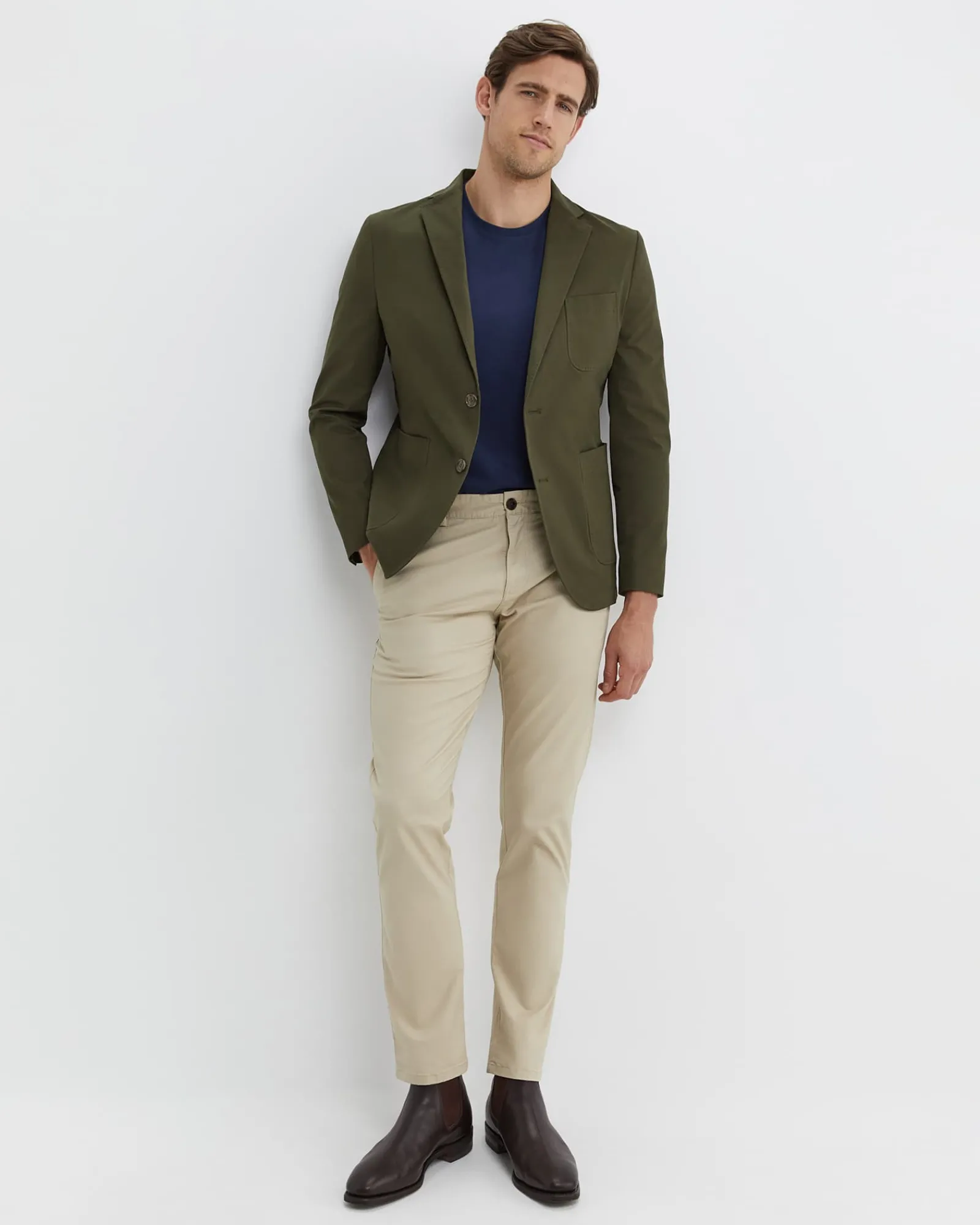 Hot Sportscraft Barton Sports Jacket in Dark Khaki DarkKhaki