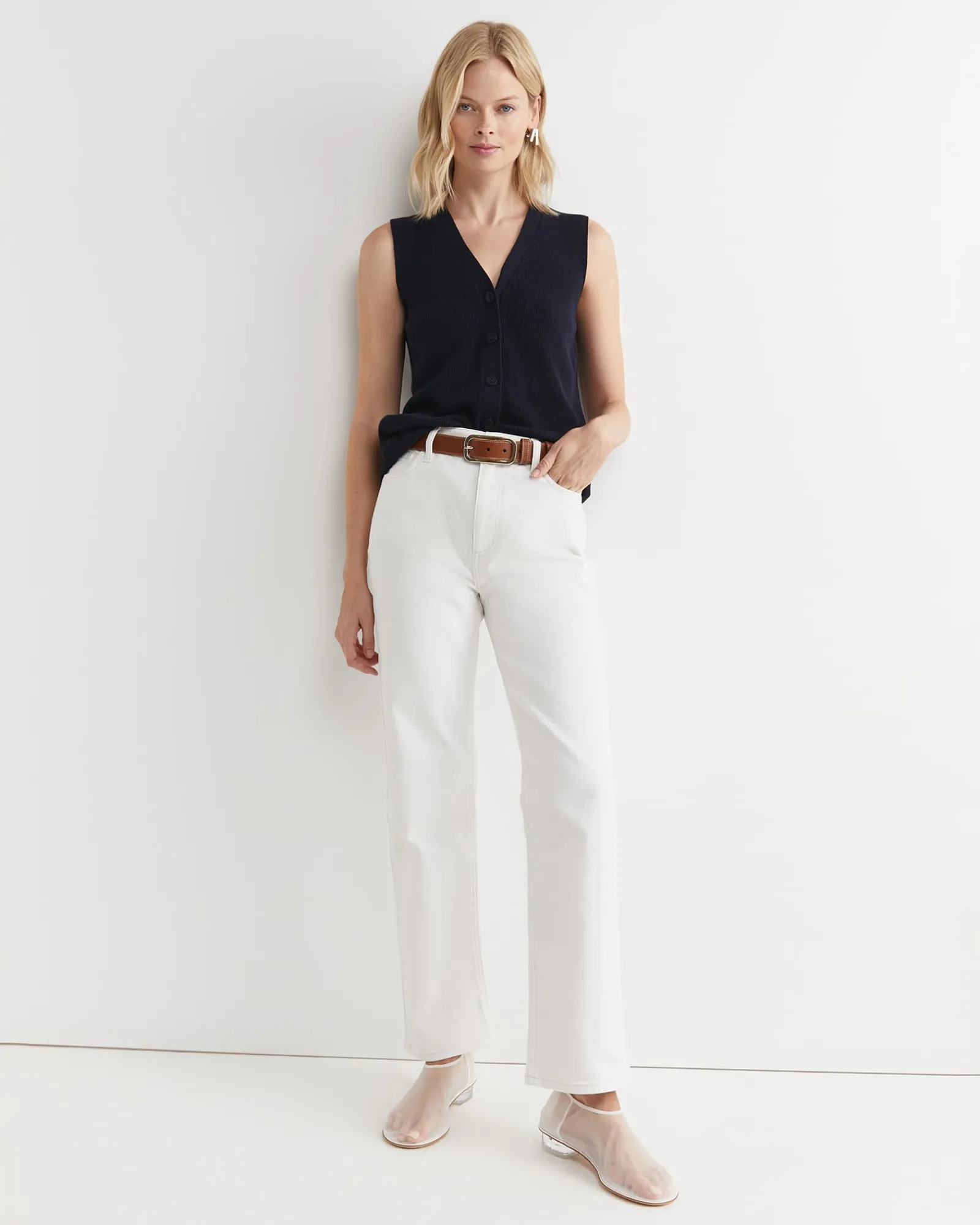 Online Sportscraft Bec Jean in White