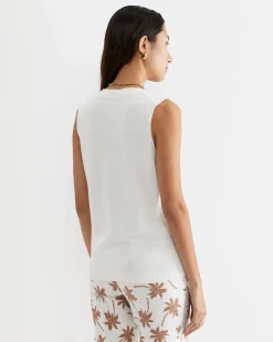 Online Sportscraft Becky Cotton Vest in White