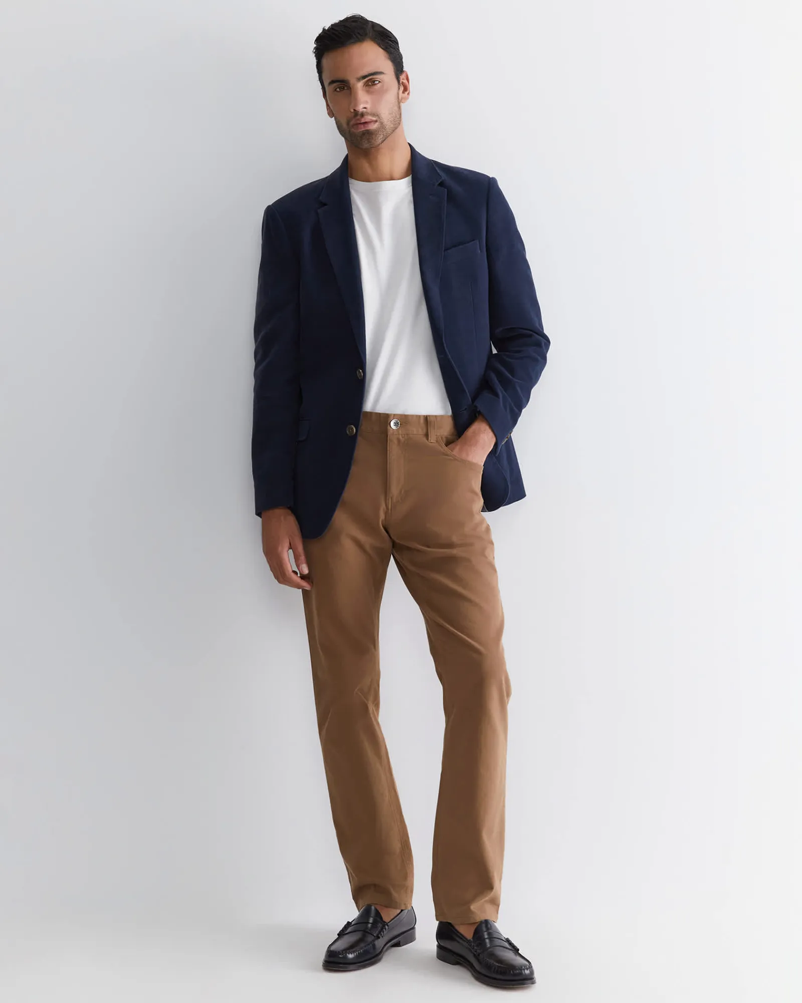 New Sportscraft Bedford Jean in Chestnut