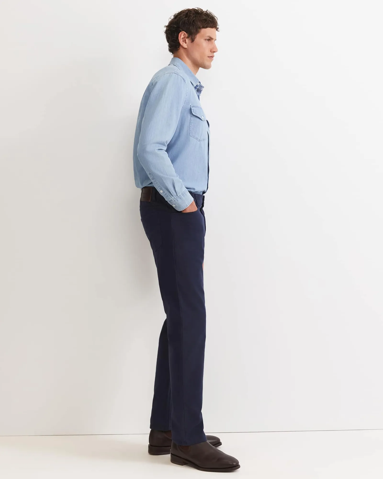 Hot Sportscraft Bedford Jean in Mid Blue MidBlue