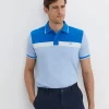 New Sportscraft Bourke Polo in Blue Multi BlueMulti