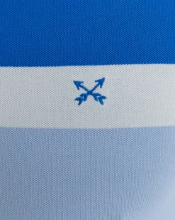 New Sportscraft Bourke Polo in Blue Multi BlueMulti