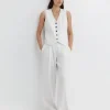 Outlet Sportscraft Brianne Stripe Vest in Whitenavy White/navy