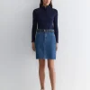 Online Sportscraft Brodie Denim Skirt in Mid Wash MidWash