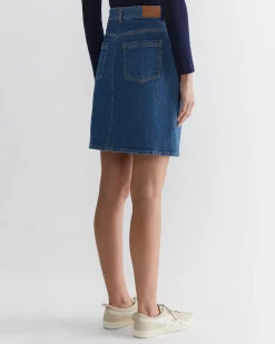 Online Sportscraft Brodie Denim Skirt in Mid Wash MidWash