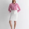 Outlet Sportscraft Brodie Denim Skirt in White