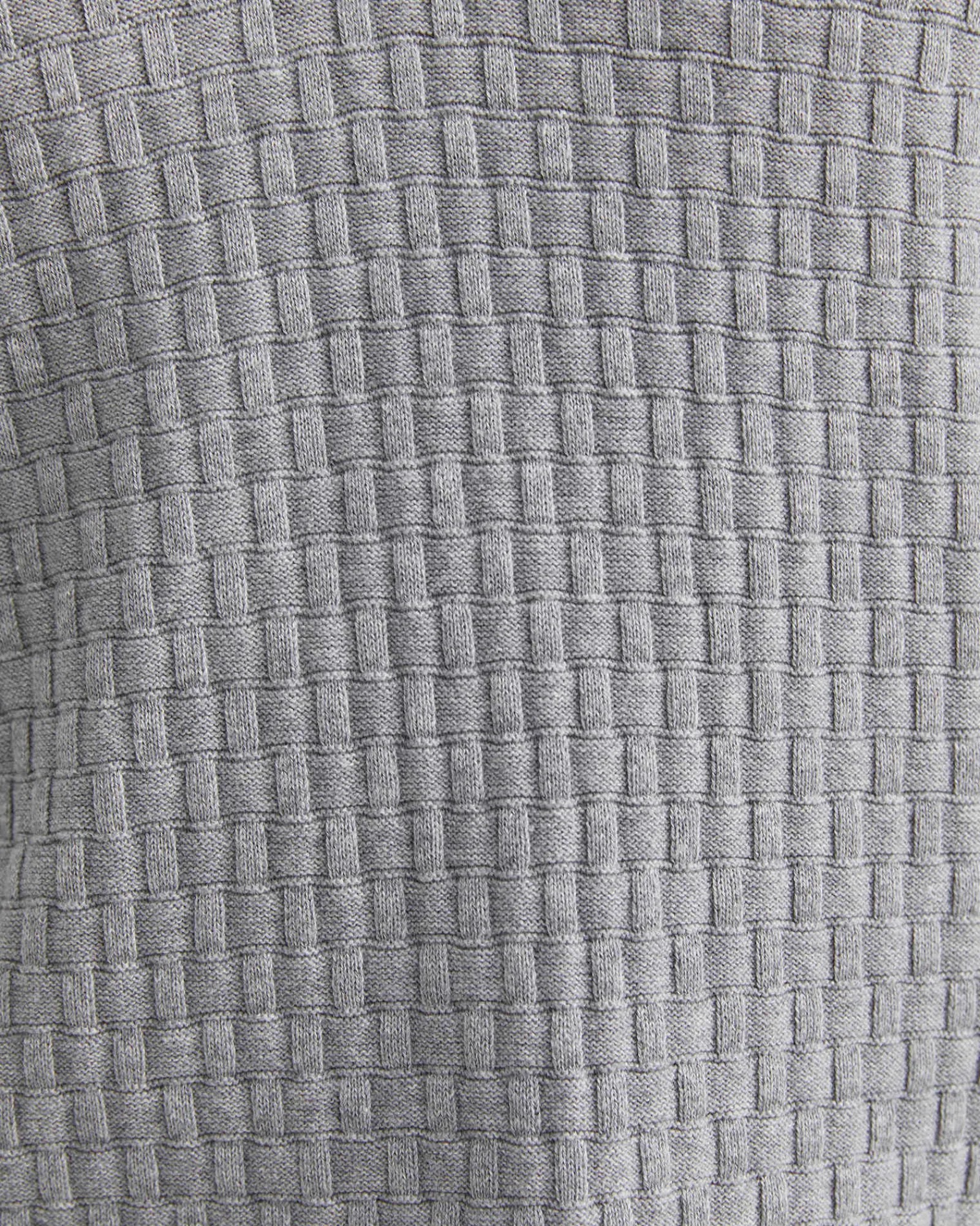 Discount Sportscraft Bryant Knitted Polo in Grey Melange GreyMelange