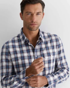 Outlet Sportscraft Callam Check Shirt in Navy Multi NavyMulti
