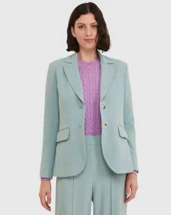 Clearance Sportscraft Callie Jacket in Duck Egg DuckEgg