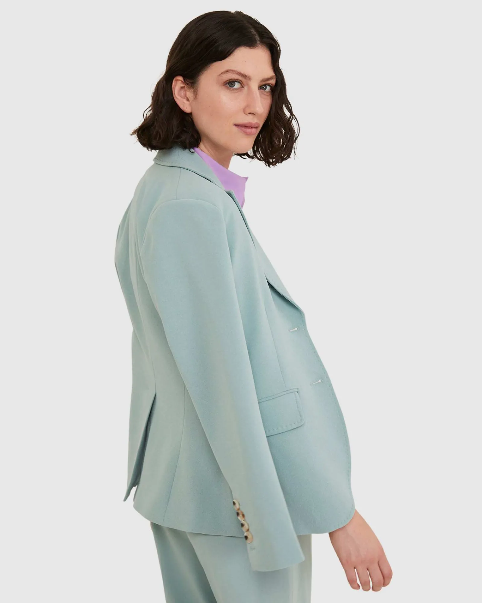 Clearance Sportscraft Callie Jacket in Duck Egg DuckEgg