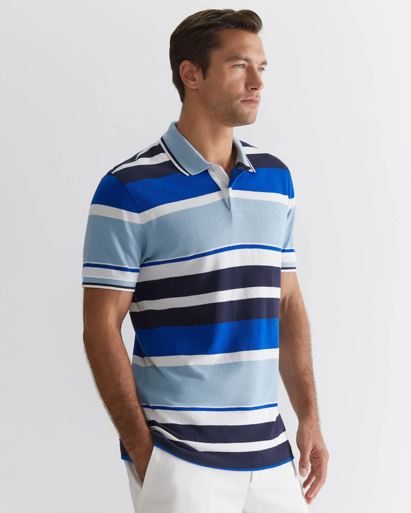 Fashion Sportscraft Callows Polo in Sky Blue SkyBlue