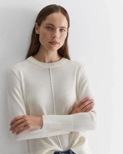 Hot Sportscraft Cass Merino Wool Knit in Winter White WinterWhite