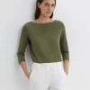 Best Sportscraft Cecile Linen Top in Khaki