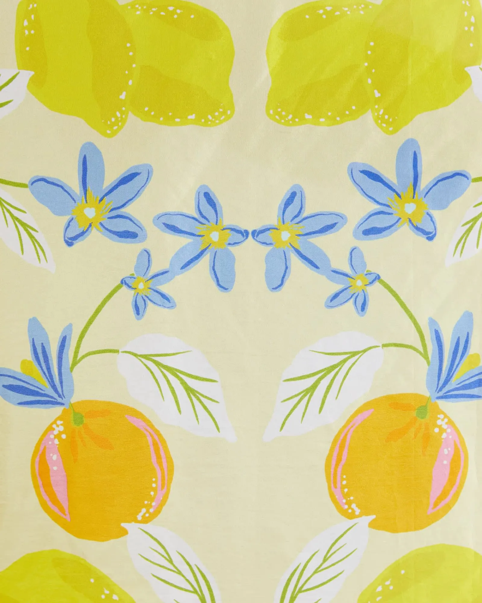 Outlet Sportscraft Citron Silk Scarf in Multi Yellow MultiYellow