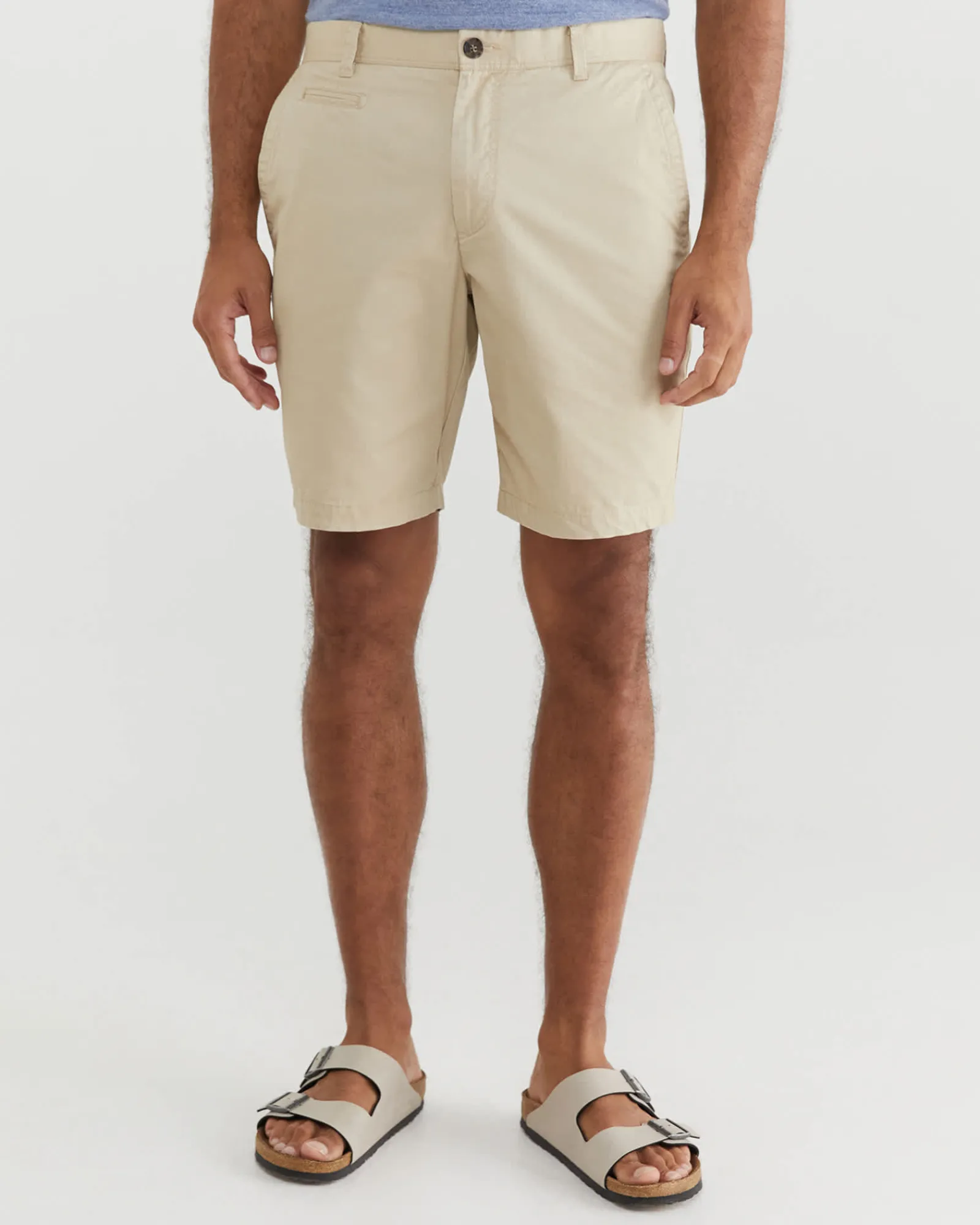 Best Sportscraft Classic Chino Short in Limestone