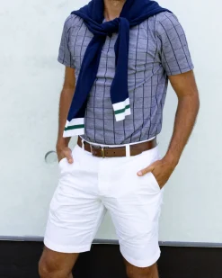 Sale Sportscraft Classic Chino Short in White