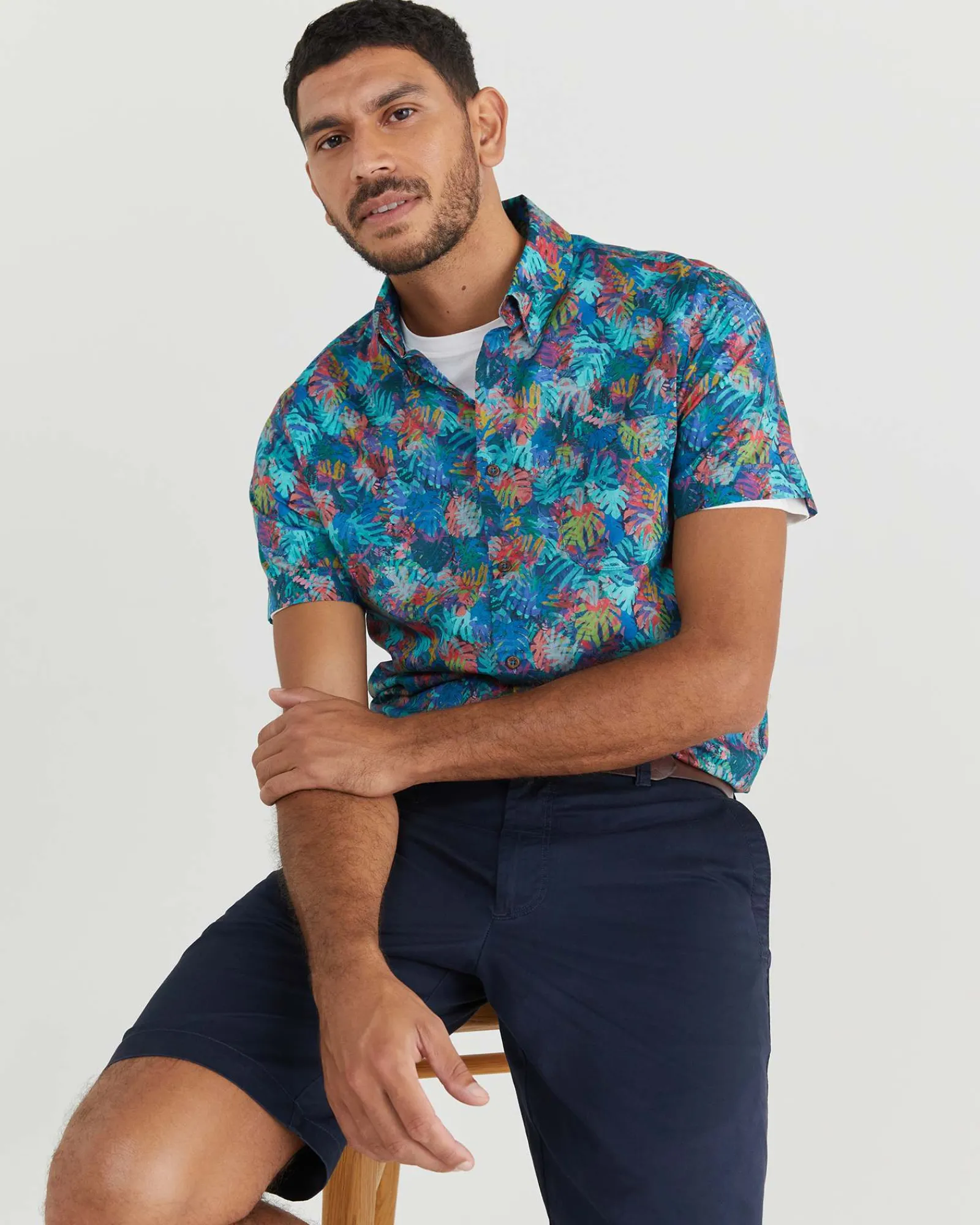 Sale Sportscraft Classic Long Short in Airforce Blue AirforceBlue