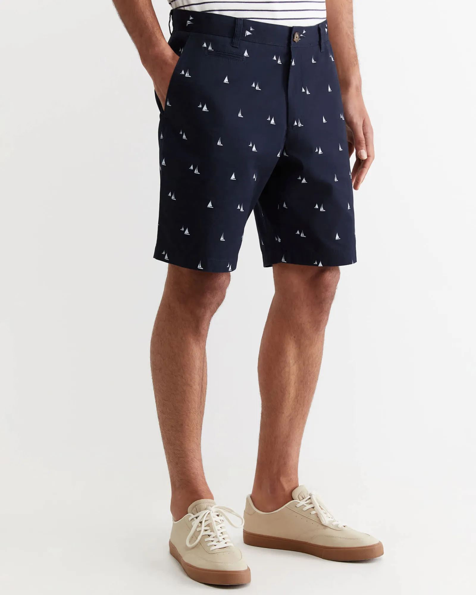 Clearance Sportscraft Classic Printed Short in Classic Navy ClassicNavy