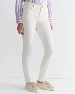 New Sportscraft Cleo Cord Jean in Winter White WinterWhite