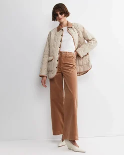 Sale Sportscraft Cleo Cord Wide Leg Jean in Camel