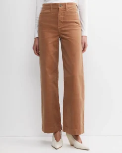 Sale Sportscraft Cleo Cord Wide Leg Jean in Camel