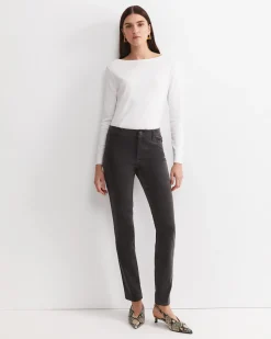 Hot Sportscraft Cleo Velvet Pant in Charcoal