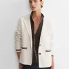New Sportscraft Cotton Cashmere Cardigan in Chalk