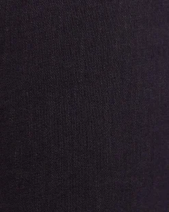 Hot Sportscraft Crop Linen Pant in Classic Navy ClassicNavy