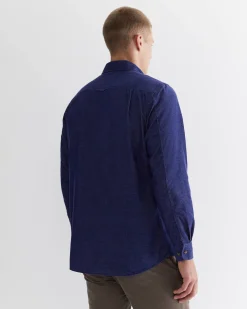 Hot Sportscraft Cullen Cord Shirt in Ball Point Blue BallPointBlue