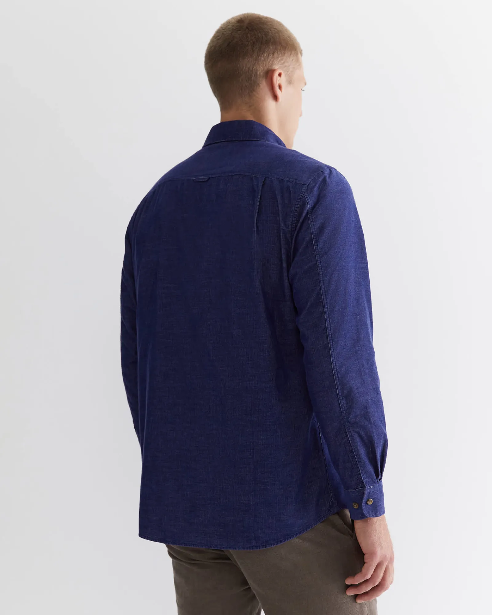 Hot Sportscraft Cullen Cord Shirt in Ball Point Blue BallPointBlue