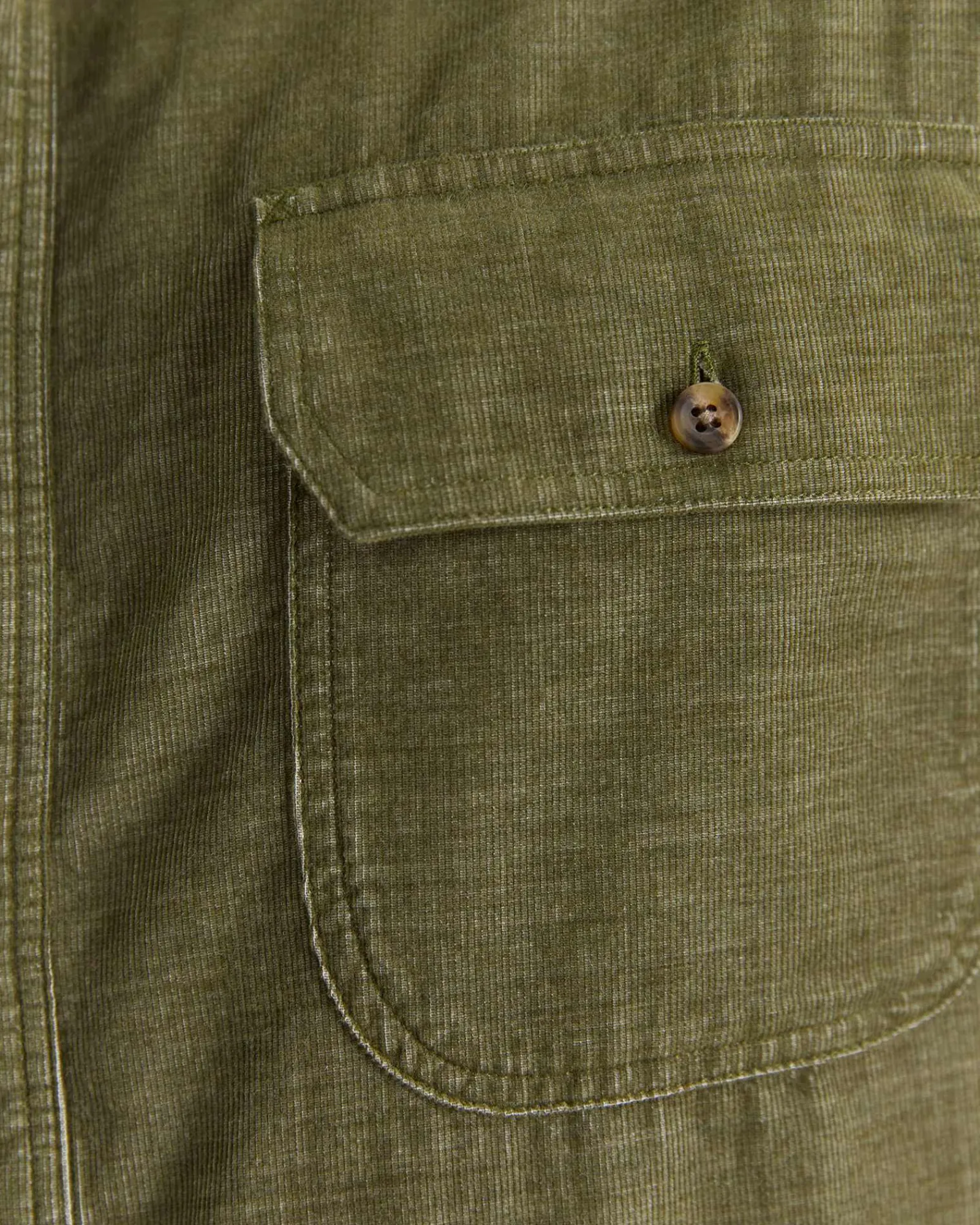Online Sportscraft Cullen Cord Shirt in Moss