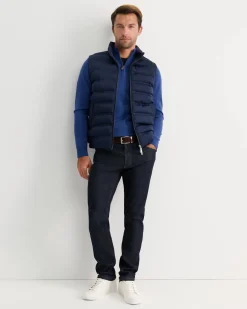 Sale Sportscraft Curtis Puffer Vest in Navy