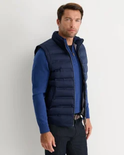 Sale Sportscraft Curtis Puffer Vest in Navy
