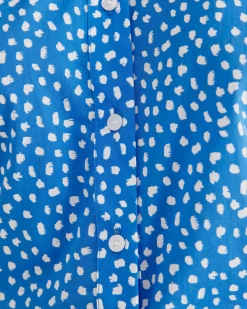 Fashion Sportscraft Dashy Lily Voile Shirt in Bluewhite Blue/white