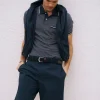 Online Sportscraft Derry Polo in Navy