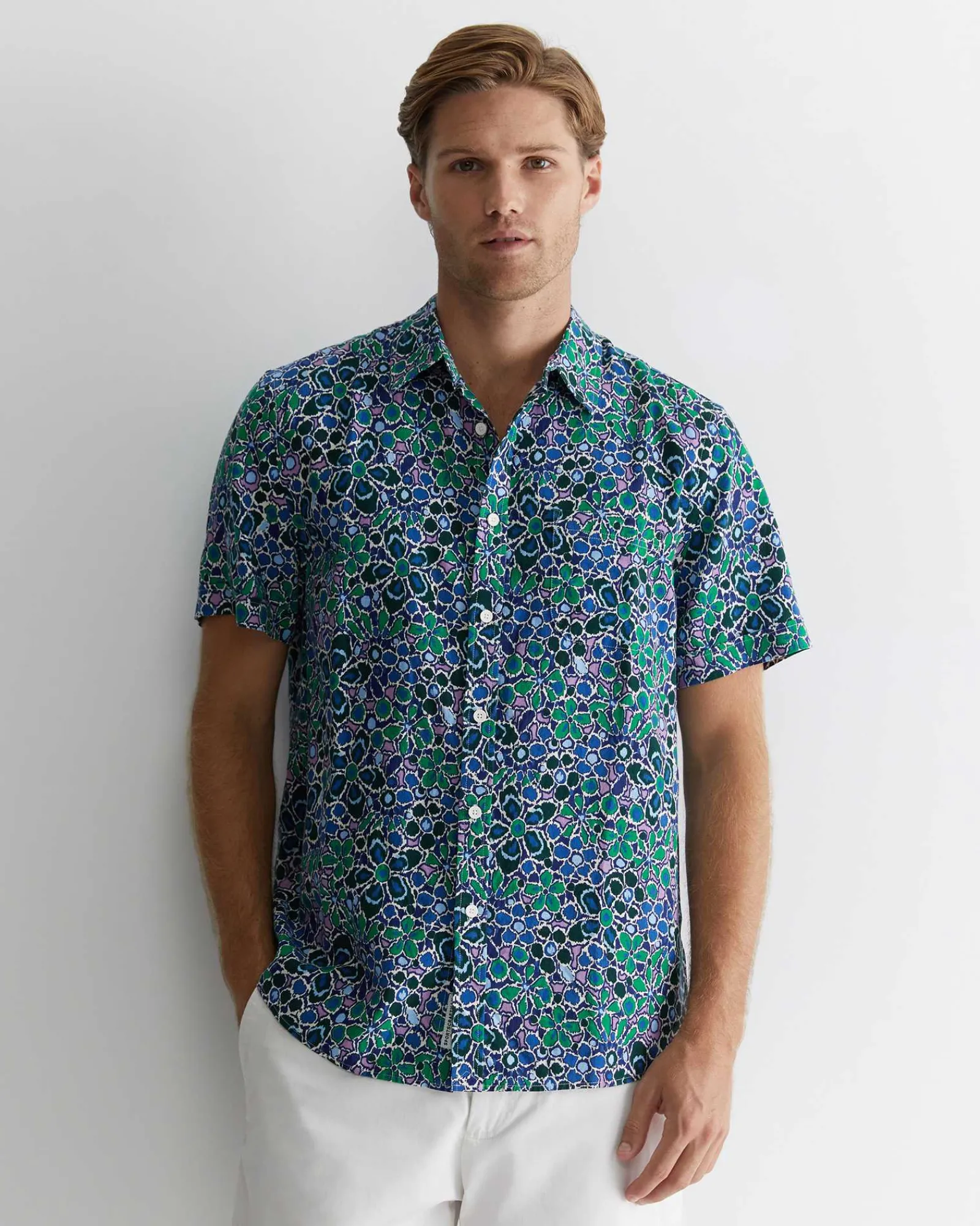 Clearance Sportscraft Eli Shirt in Emerald