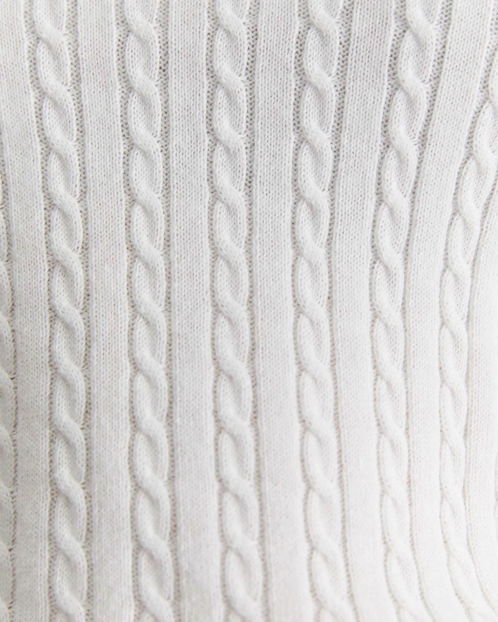 Hot Sportscraft Elka Cable Polo in White