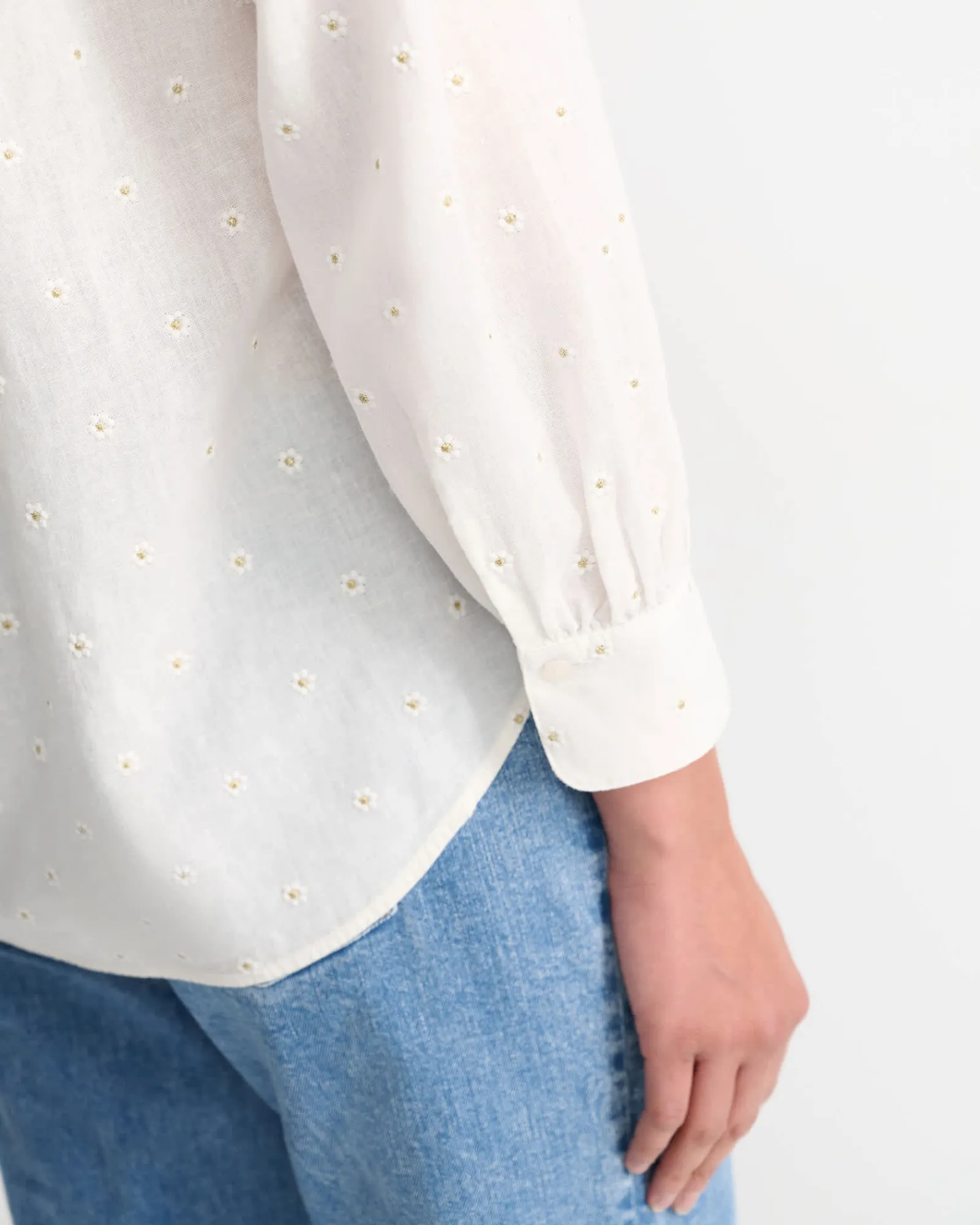 Online Sportscraft Emma Embroidery Blouse in White