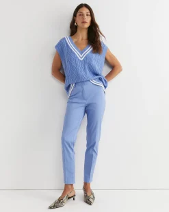 Discount Sportscraft Evie Capri Pant in Belle Blue BelleBlue
