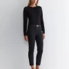 Hot Sportscraft Evie Capri Pant in Black
