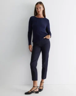 Hot Sportscraft Evie Capri Pant in Classic Navy ClassicNavy