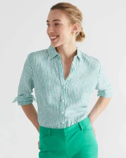Best Sportscraft Evie Capri Pant in Emerald